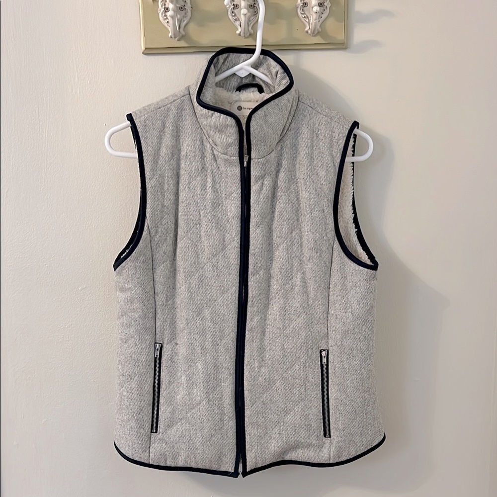 Heathered Quilted Vest